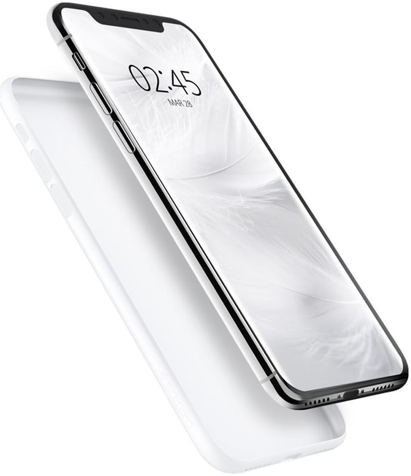Spigen AirSkin Apple iPhone XS Case Clear afbeelding 2