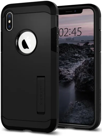 Spigen Tough Armor Case Apple iPhone XS Black afbeelding 1
