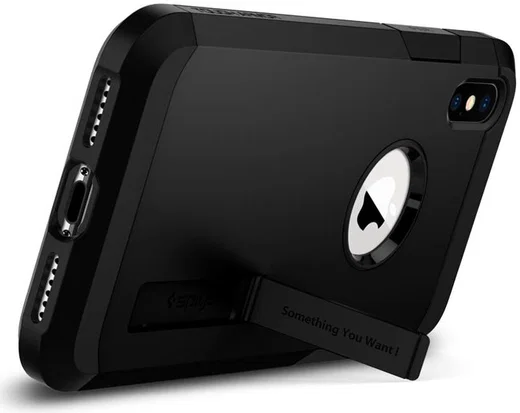 Spigen Tough Armor Case Apple iPhone XS Black afbeelding 4