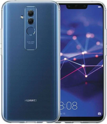 Origineel Huawei Mate 20 Lite TPU Hoesje Transparant afbeelding 1