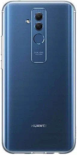 Origineel Huawei Mate 20 Lite TPU Hoesje Transparant afbeelding 3