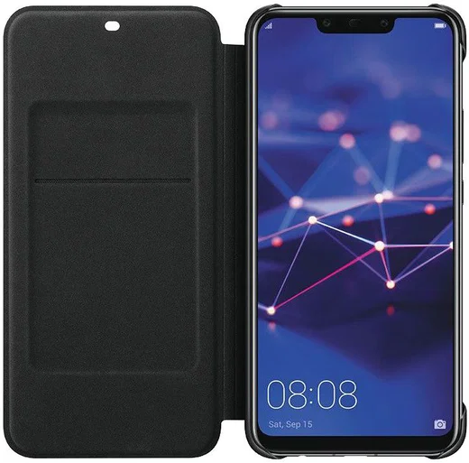Huawei Mate 20 Lite Originele Flip Cover Zwart afbeelding 1
