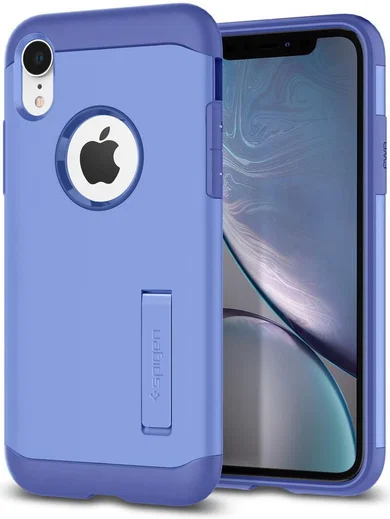 Spigen Slim Armor Hoesje Apple iPhone XR Violet afbeelding 1
