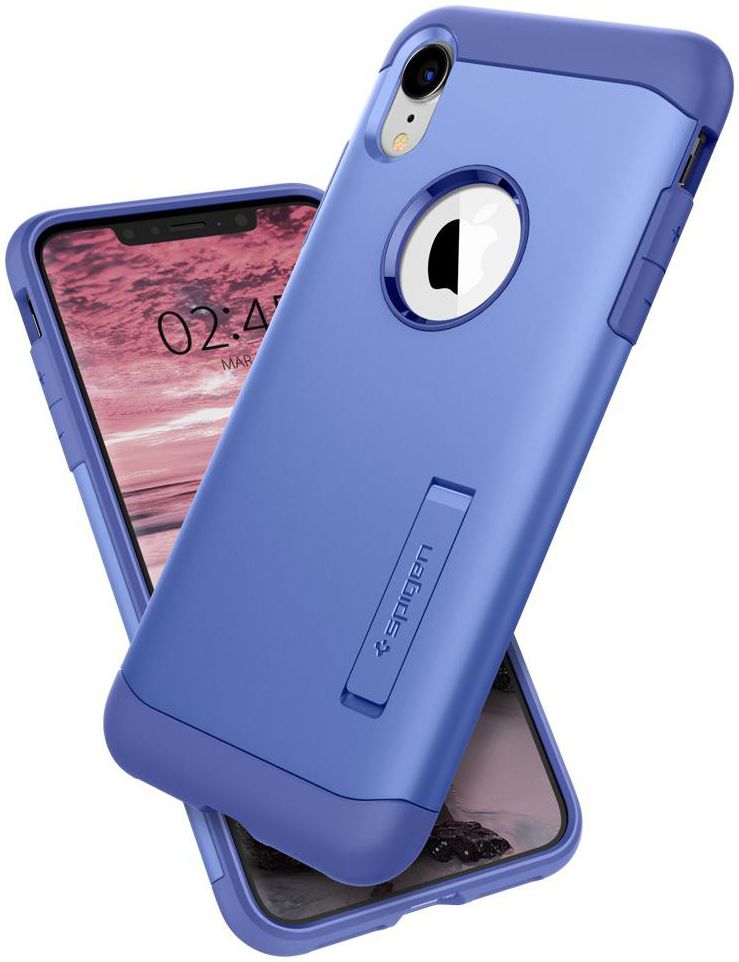 Spigen Slim Armor Hoesje Apple iPhone XR Violet afbeelding 2