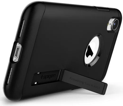Spigen Slim Armor Hoesje Apple iPhone XR Zwart afbeelding 5