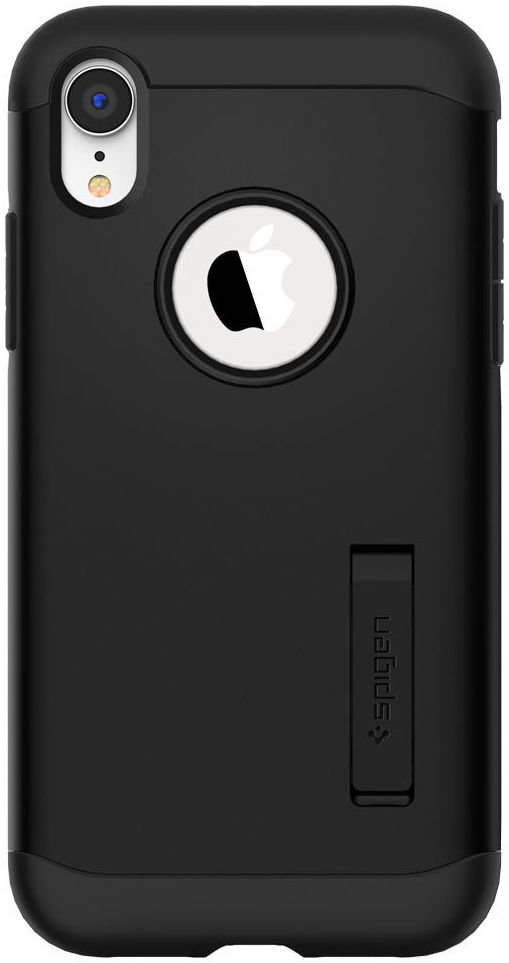 Spigen Slim Armor Hoesje Apple iPhone XR Zwart afbeelding 6
