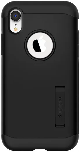 Spigen Slim Armor Hoesje Apple iPhone XR Zwart afbeelding 6