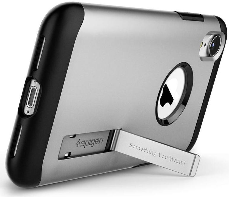 Spigen Slim Armor Hoesje Apple iPhone XR Satin Silver afbeelding 5