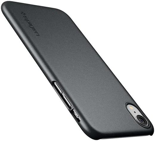 Spigen Thin Fit Case Apple iPhone XR Graphite Grey afbeelding 3
