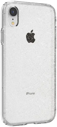 Spigen Liquid Crystal Apple iPhone XR Hoesje Crystal Glitter Quartz afbeelding 5