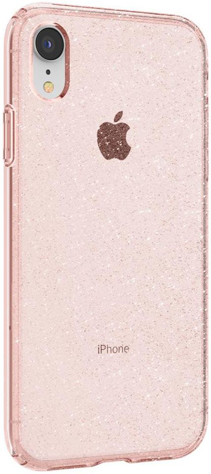 Spigen Liquid Crystal Apple iPhone XR Hoesje Crystal Glitter Rose afbeelding 5