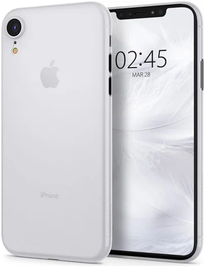 Spigen Air Skin Case Apple iPhone XR Transparant afbeelding 1