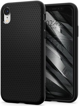 Spigen Liquid Air Apple iPhone XR Hoesje Back Cover Matte Black