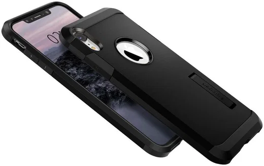 Spigen Tough Armor Case Apple iPhone XR Black afbeelding 2
