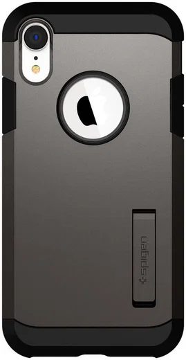 Spigen Tough Armor Case Apple iPhone XR Gunmetal afbeelding 5