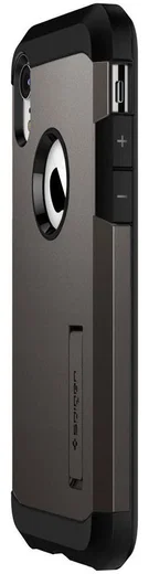 Spigen Tough Armor Case Apple iPhone XR Gunmetal afbeelding 6