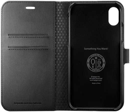 Spigen Wallet S Book Case Apple iPhone XR Zwart afbeelding 8