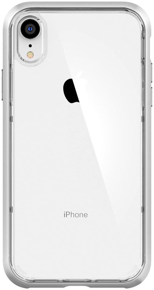 Spigen Neo Hybrid Crystal Case Apple iPhone XR Satin Silver afbeelding 4
