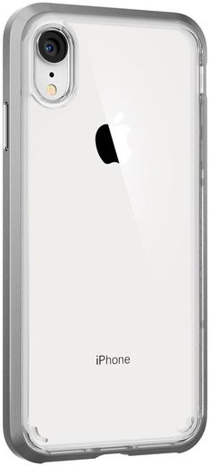 Spigen Neo Hybrid Crystal Case Apple iPhone XR Satin Silver afbeelding 5