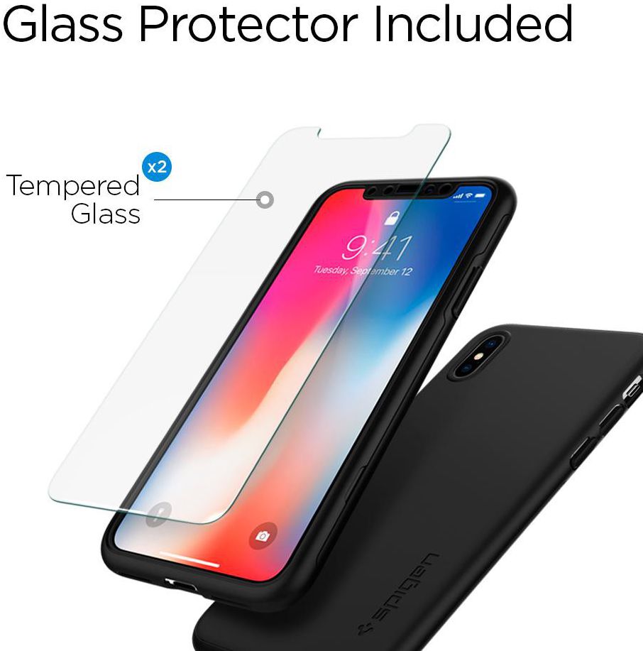 Spigen Thin Fit 360 Case Apple iPhone XR Black afbeelding 4