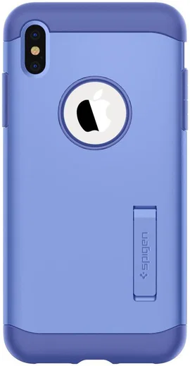 Spigen Slim Armor Hoesje Apple iPhone XS Max Violet afbeelding 5