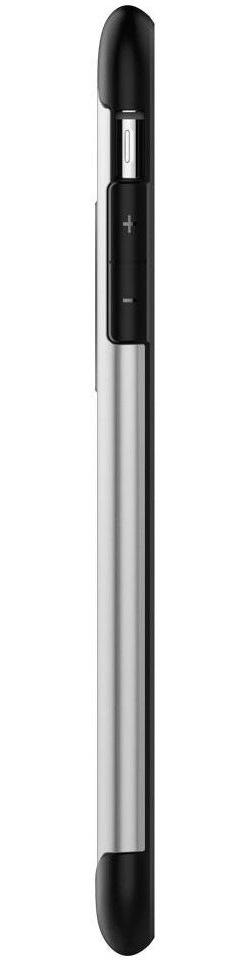Spigen Slim Armor Hoesje Apple iPhone XS Max Satin Silver afbeelding 7