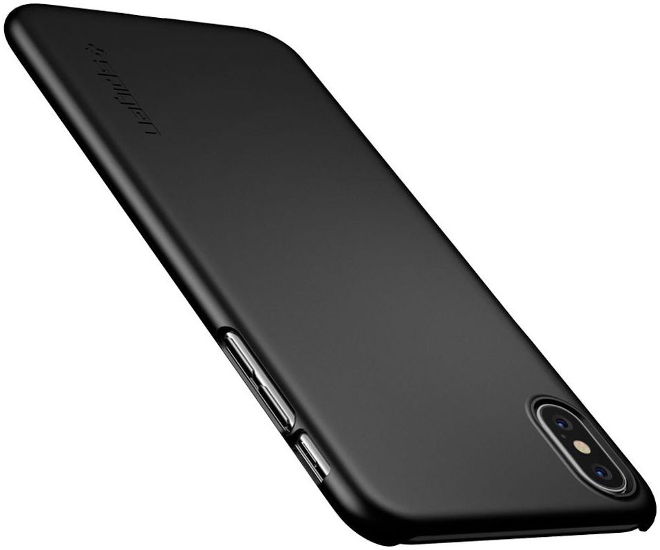 Spigen Thin Fit A Case Apple iPhone XS Max Black afbeelding 3