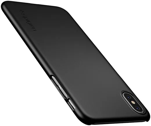 Spigen Thin Fit A Case Apple iPhone XS Max Black afbeelding 3