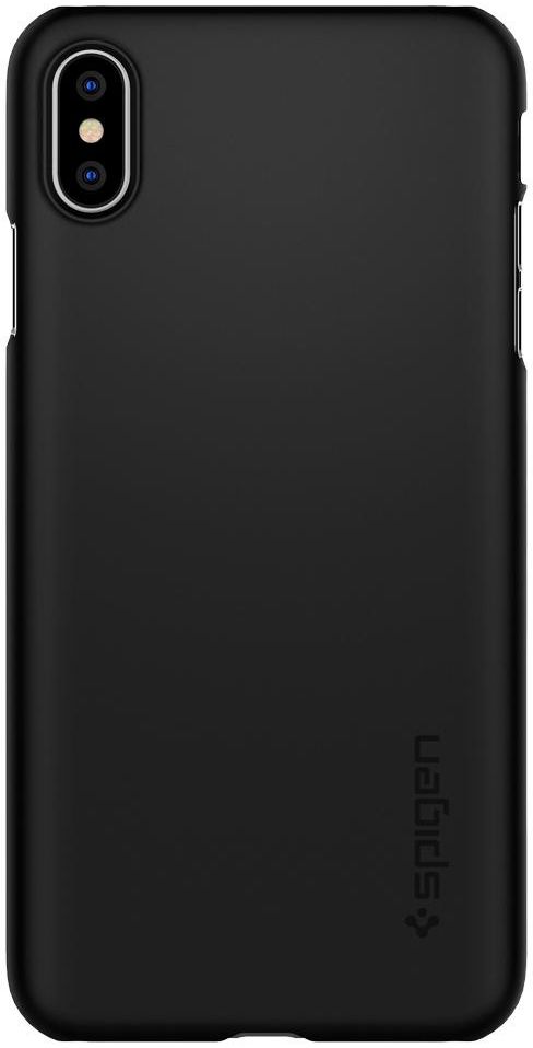 Spigen Thin Fit A Case Apple iPhone XS Max Black afbeelding 4