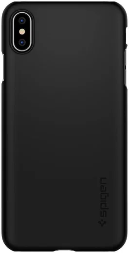 Spigen Thin Fit A Case Apple iPhone XS Max Black afbeelding 4