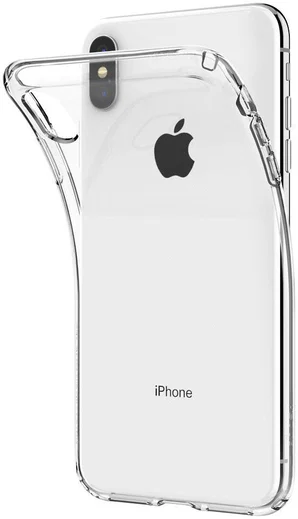 Spigen Liquid Crystal Apple iPhone XS Max Hoesje Crystal Clear afbeelding 3