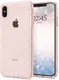 Spigen Liquid Crystal Apple iPhone XS Max Hoesje Glitter Rose Quartz afbeelding 1