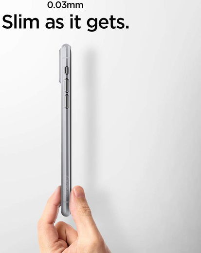 Spigen Air Skin Case Apple iPhone XS Max Clear afbeelding 4