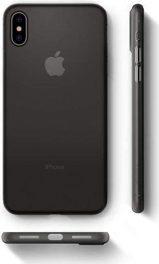 Spigen Air Skin Case Apple iPhone XS Max Black afbeelding 5