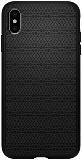 Spigen Liquid Air Case Apple iPhone XS Max Matte Black afbeelding 5