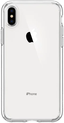 Spigen Ultra Hybrid Hoesje Apple iPhone XS Max Crystal Clear afbeelding 4