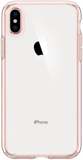 Spigen Ultra Hybrid Hoesje Apple iPhone XS Max Rose Crystal afbeelding 4