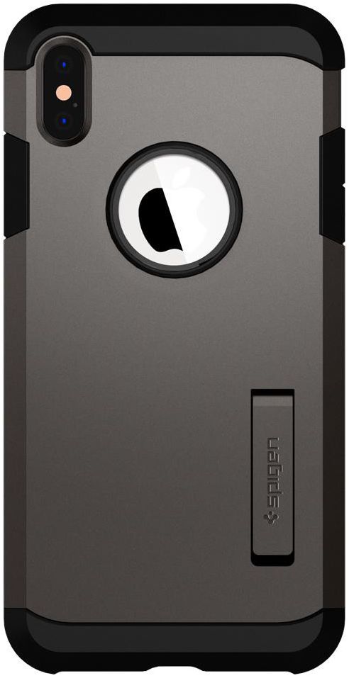 Spigen Tough Armor Case Apple iPhone XS Max Gunmetal afbeelding 5