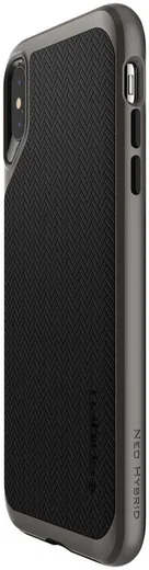 Spigen Neo Hybrid Hoesje Apple iPhone XS Max Gunmetal afbeelding 7