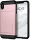 Spigen Slim Armor Card Holder Case Apple iPhone XS Max Rose Gold afbeelding 1