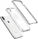 Spigen Neo Hybrid Crystal Hoesje iPhone XS Max Crystal Satin Silver afbeelding 2