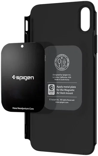 Spigen Thin Fit 360 Case Apple iPhone XS Max Black afbeelding 4