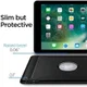 Spigen Rugged Armor Apple iPad 2017 / 2018 / Air / Air 2 Hoes Black afbeelding 7