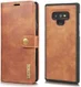Samsung Galaxy Note 9 Echt Leren 2-in-1 Portemonnee Hoesje Bruin afbeelding 6