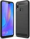 Huawei P Smart Plus Geborsteld TPU Hoesje Zwart afbeelding 1