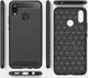 Huawei P Smart Plus Geborsteld TPU Hoesje Blauw afbeelding 11