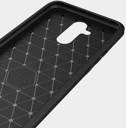 Huawei Mate 20 Lite Geborsteld TPU Hoesje Zwart afbeelding 8