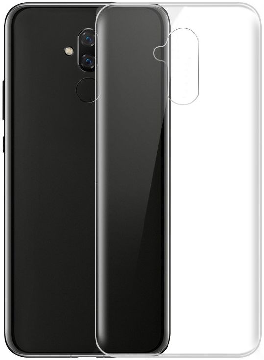 Huawei Mate 20 Lite Hoesje Dun TPU Transparant afbeelding 1