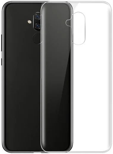 Huawei Mate 20 Lite Hoesje Dun TPU Transparant afbeelding 1
