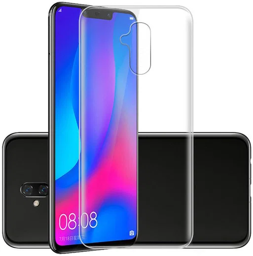 Huawei Mate 20 Lite Hoesje Dun TPU Transparant afbeelding 2
